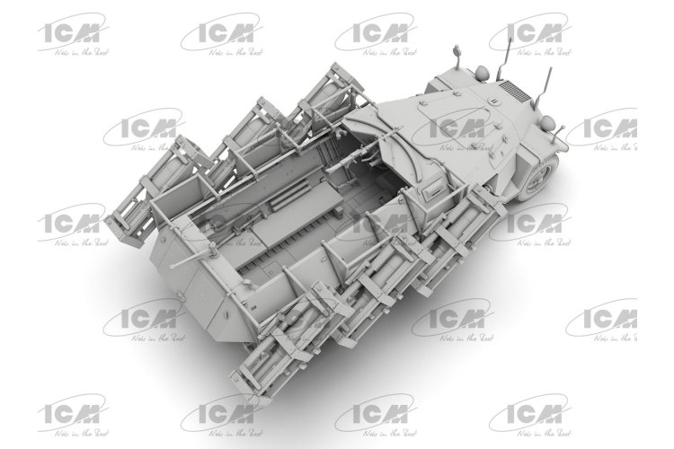 1:35 ICM 35107 Sd.Kfz. 251/1 Ausf. B Stuka zu Fuss WWII &ndash; German Armoured Vehicle - Icm35107 5 - ICM35107