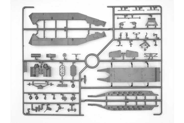 1:35 ICM 35107 Sd.Kfz. 251/1 Ausf. B Stuka zu Fuss WWII &ndash; German Armoured Vehicle - Icm35107 7 - ICM35107