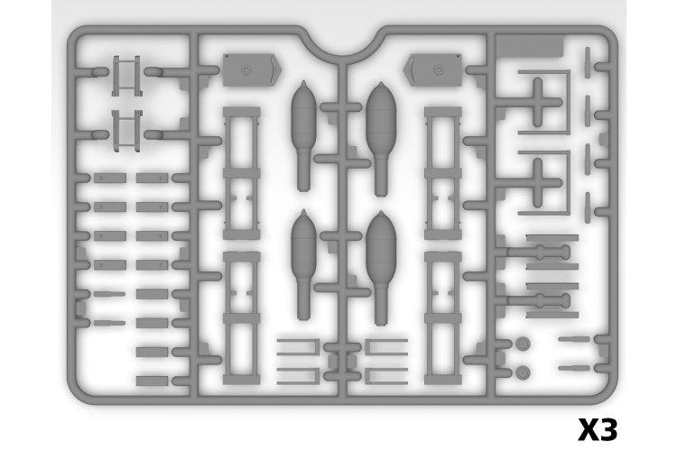 1:35 ICM 35108 Sd.Kfz. 251/1 Ausf. B Stuka zu Fu&szlig; WWII - Duitse Halfrups Raketwerper met 4 Figuren - Icm35108 10 - ICM35108