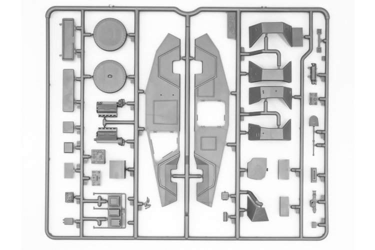 1:35 ICM 35110 Sd.Kfz. 247 Ausf.B, German Command Armoured Vehicle - Icm35110 5 - ICM35110
