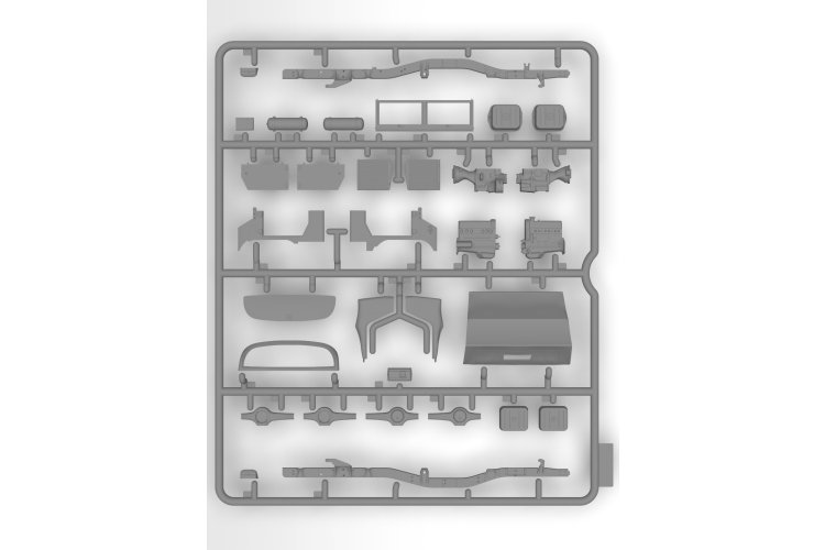 1:35 ICM 35139 Unimog S 404 met Drehringlafette MG3 - Duitse Militaire Vrachtwagen - Icm35139 3 - ICM35139