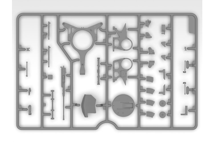 1:35 ICM 35407 "Achtung! Sie fliegen!" - Sd.Kfz.3b met 2 cm Flak en Bemanning WWII - Duits Militair Voertuig met 4 Figuren - Icm35407 10 - ICM35407