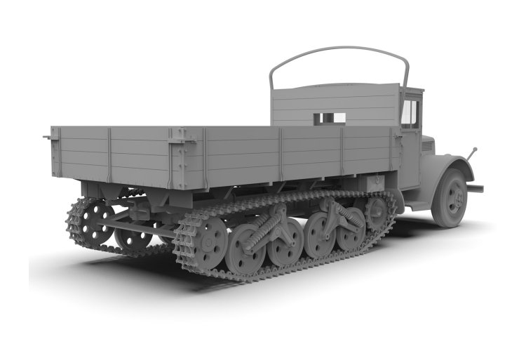 1:35 ICM 35410 WWII German Truck V3000S/SSM Maultier - Einheitsfahrerhaus - Icm35410 3 - ICM35410