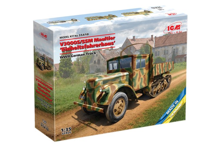 1:35 ICM 35410 WWII German Truck V3000S/SSM Maultier - Einheitsfahrerhaus - Icm35410 7 - ICM35410
