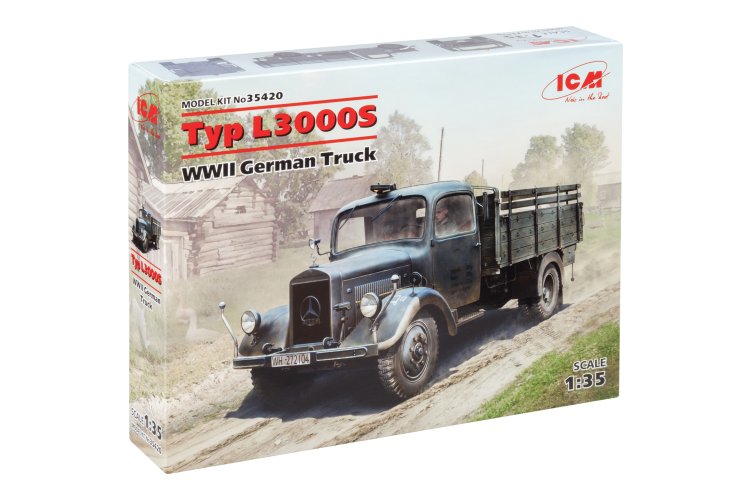 1:35 ICM 35420 Typ L3000S, WWII German Truck - Icm35420 6 - ICM35420