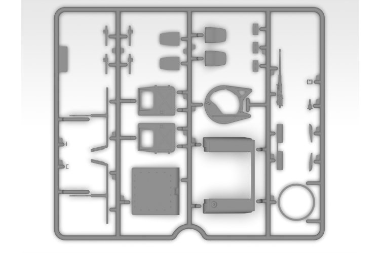 1:35 ICM 35437 M1025A2 Humvee Armament Carrier - Amerikaans Pantservoertuig - Icm35437 11 - ICM35437