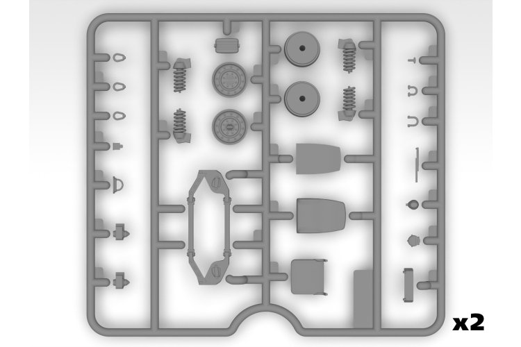 1:35 ICM 35437 M1025A2 Humvee Armament Carrier - Amerikaans Pantservoertuig - Icm35437 9 - ICM35437