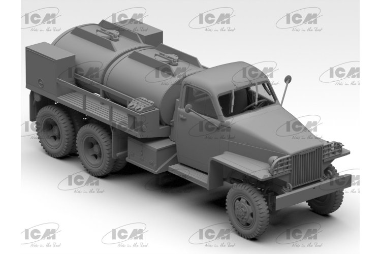 1:35 ICM 35492 Studebaker US6-U5 - Amerikaanse Benzinetankwagen WWII - Icm35492 2 - ICM35492