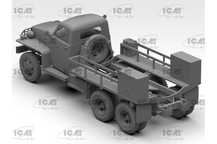 1:35 ICM 35492 Studebaker US6-U5 - Amerikaanse Benzinetankwagen WWII - Icm35492 3 - ICM35492