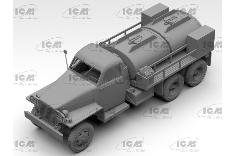 1:35 ICM 35492 Studebaker US6-U5 - Amerikaanse Benzinetankwagen WWII - Icm35492 4 - ICM35492