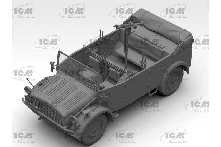 1:35 ICM 35502 Kfz.70 with MG 34 - German Military Vehicle WWII - Icm35502 2 - ICM35502