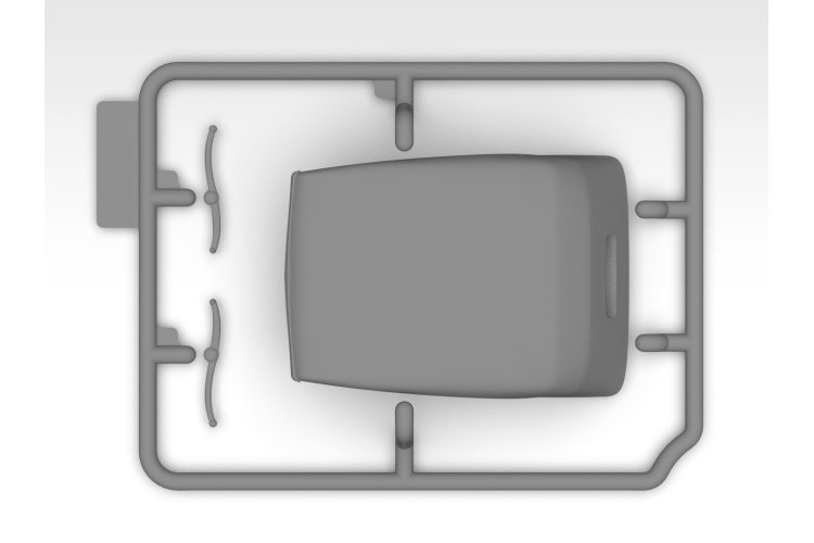 1:35 ICM 35542 Mercedes-Benz Typ 320 (W142) Soft Top - WWII German staff car - Icm35542 91 - ICM35542