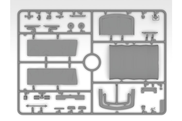 1:35 ICM 35585 Confession before the fight - Mobiele Kapel Vrachtwagen met Kapelaan en Britse Soldaten Figuren - Icm35585 7 - ICM35585