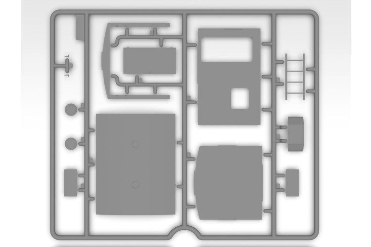 1:35 ICM 35585 Confession before the fight - Mobiele Kapel Vrachtwagen met Kapelaan en Britse Soldaten Figuren - Icm35585 9 - ICM35585