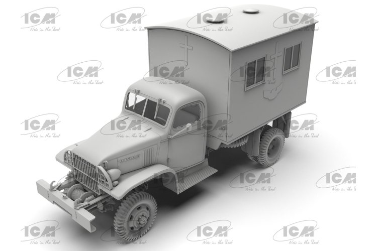 1:35 ICM 35586 WWII British Army Mobile Chapel
