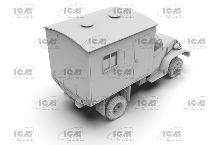 1:35 ICM 35586 WWII British Army Mobile Chapel