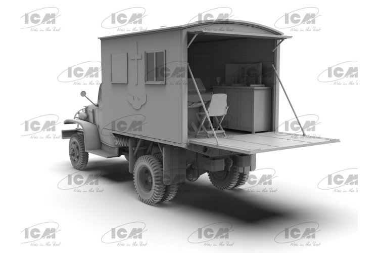 1:35 ICM 35586 WWII British Army Mobile Chapel
