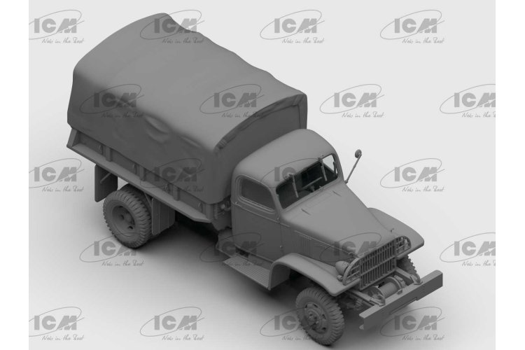 1:35 ICM 35597 G7117 US military truck - Icm35597 g7117 with garwood 2u 512 render 2 - ICM35597
