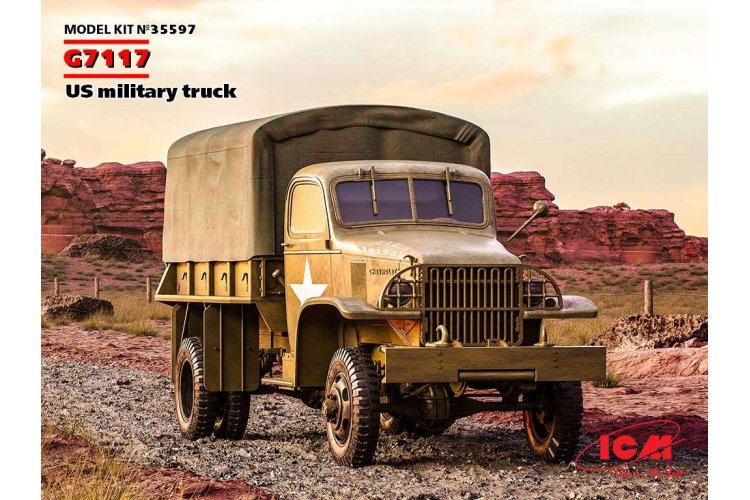 1:35 ICM 35597 G7117 US military truck - Icm35597 icm chevy 1 - ICM35597