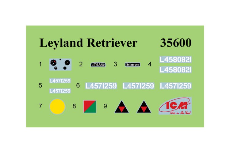 1:35 ICM 35600 Leyland Retriever General Service WWII British Truck - Icm35600 6 - ICM35600