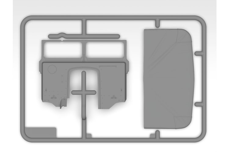 1:35 ICM 35603 Leyland Retriever - Monty's Office Caravan WWII - Military Truck - Icm35603 18 - ICM35603