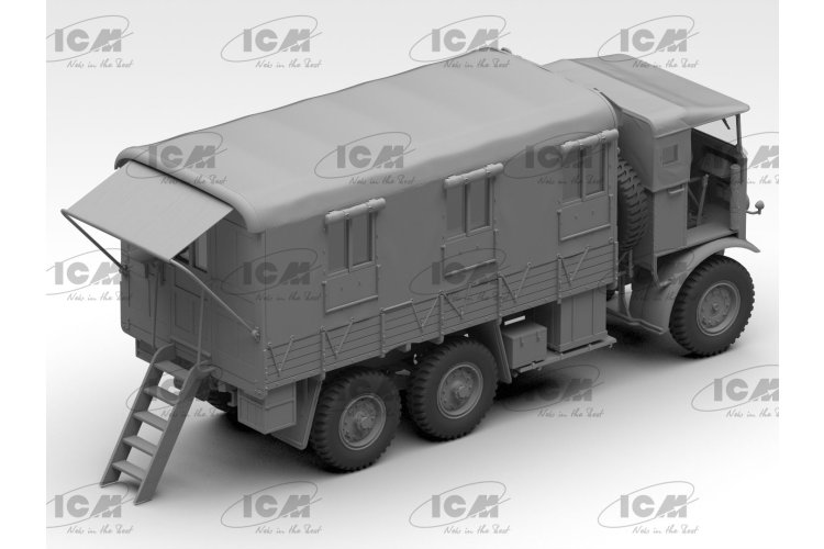 1:35 ICM 35603 Leyland Retriever - Monty's Office Caravan WWII - Military Truck - Icm35603 4 - ICM35603
