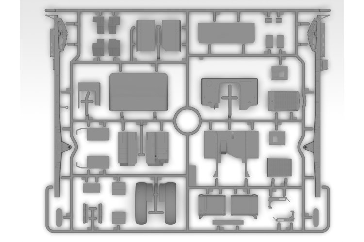 1:35 ICM 35603 Leyland Retriever - Monty's Office Caravan WWII - Military Truck - Icm35603 7 - ICM35603