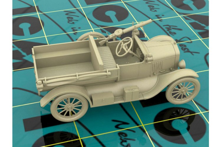 1:35 ICM 35607 Model T 1917 LCP with Vickers MG - WWI ANZAC Car - Icm35607 2 - ICM35607