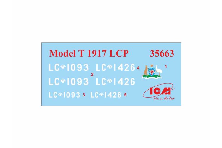 1:35 ICM 35607 Model T 1917 LCP with Vickers MG - WWI ANZAC Car - Icm35607 4 - ICM35607