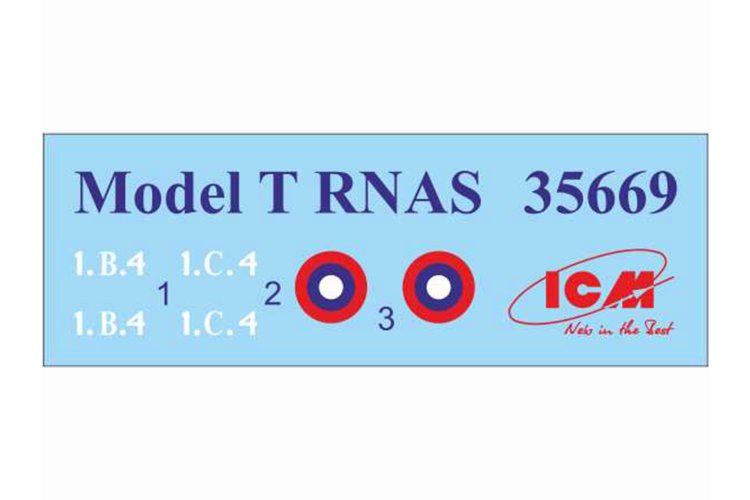 1:35 ICM 35670 Model T RNAS with WWI British Tank Crew - Icm35670 6 - ICM35670