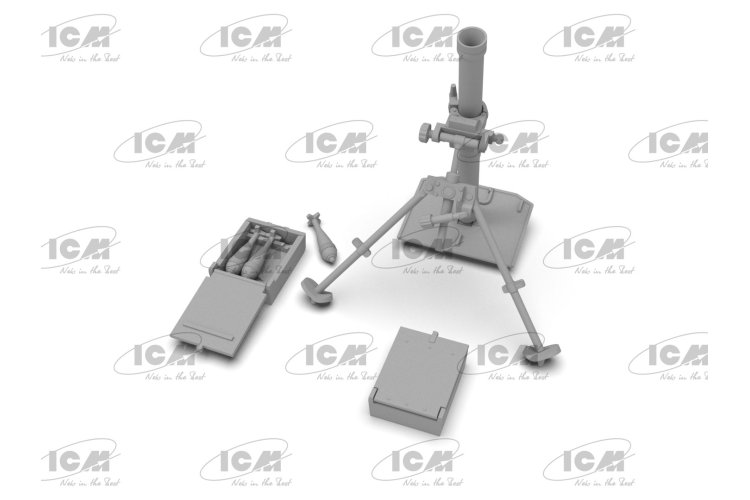 1:35 ICM 35716  s.Gr.W.34 WWII German Mortar - Icm35716 4 - ICM35716