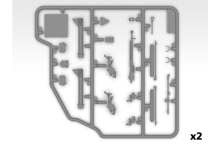 1:35 ICM 35747 DShKM met Statief/Driepootsteun - DShK 12,7 Machinegeweer - Icm35747 3 - ICM35747