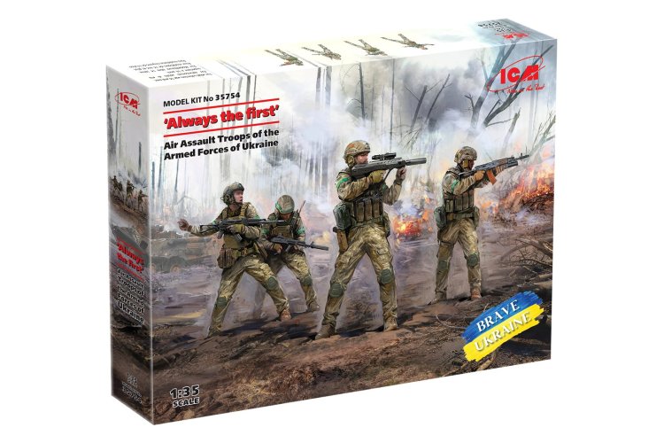 1:35 ICM 35754 Always the first - Air Assault Troops of the Armed Forces of Ukraine - Icm35754 12 - ICM35754