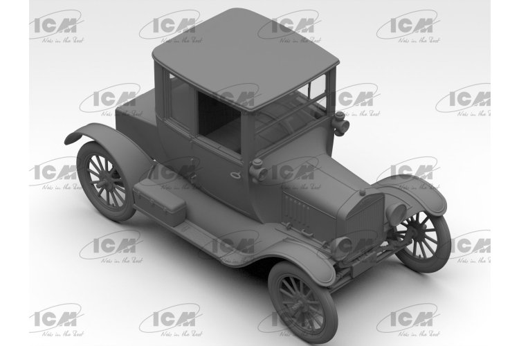 1:35 ICM 35830 Ford Model T Doctor&rsquo;s Coupe 1918 &ndash; American Classic Car - Icm35830 2 - ICM35830