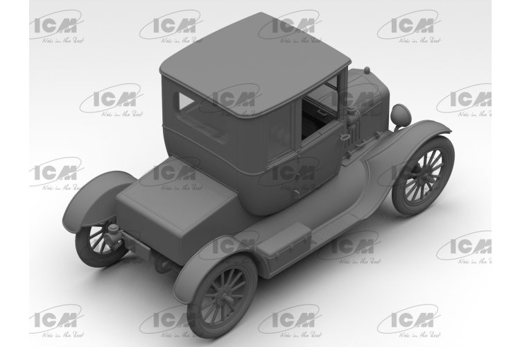1:35 ICM 35830 Ford Model T Doctor&rsquo;s Coupe 1918 &ndash; American Classic Car - Icm35830 3 - ICM35830