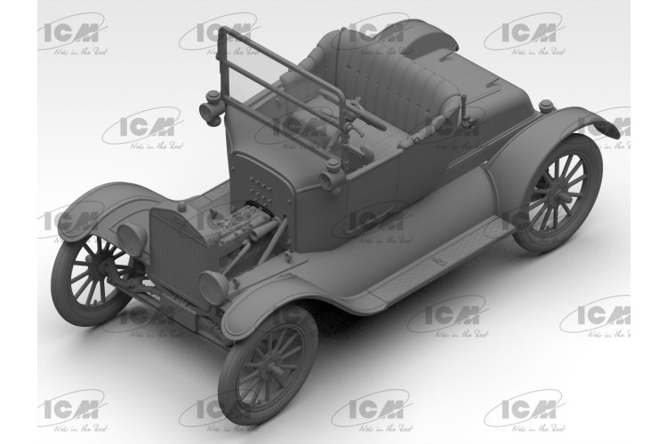 1:35 ICM 35831 Ford Model T Runabout 1918 WWI - American Classic Car - Icm35831 5 - ICM35831