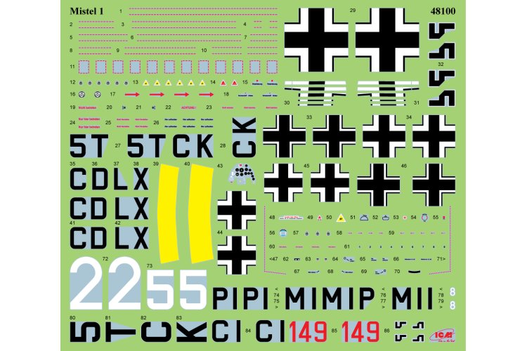 1:48 ICM48100 Mistel 1 - WWII German Composite Aircraft - Icm48100 5 - ICM48100