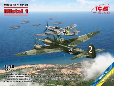 1:48 ICM48100 Mistel 1 - WWII German Composite Aircraft - Icm48100 - ICM48100