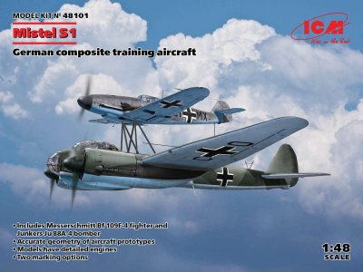 1:48 ICM 48101 Mistel S1 German composite training aircraft - Icm48101 en  - ICM48101