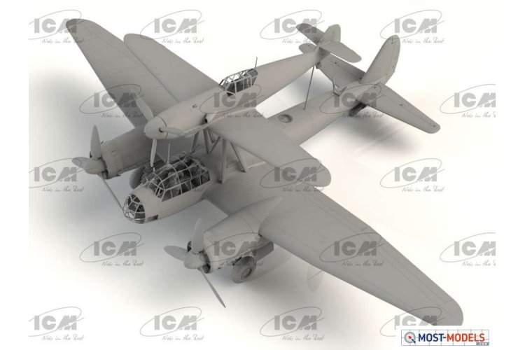 1:48 ICM 48101 Mistel S1 German composite training aircraft - Icm48101 s1 r3 - ICM48101