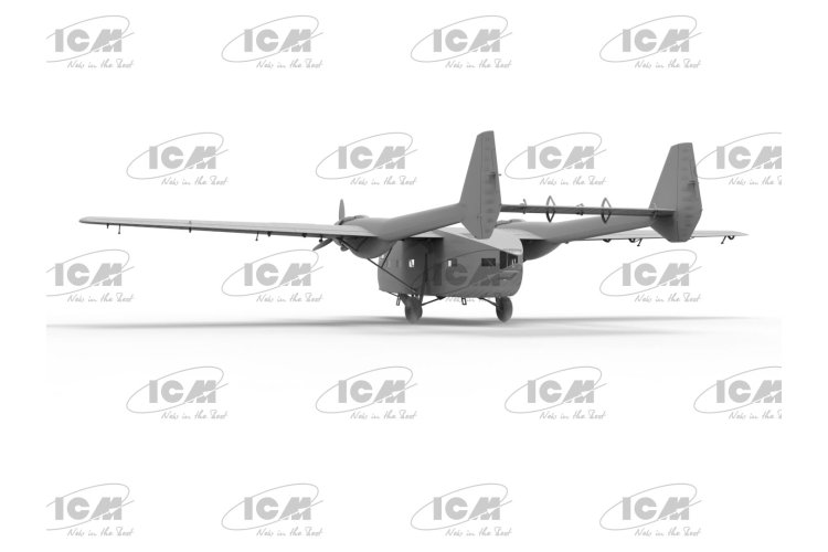 1:48 ICM 48224 Gotha Go-244B-2 WWII German Transport Aircraft - Icm48224go 244 b 2 r 2 - ICM48224