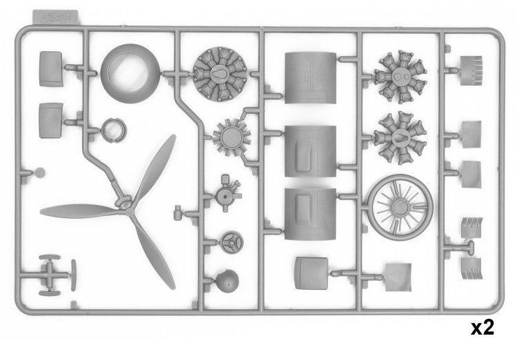 1:48 ICM 48273 Dornier Do 217 - Do 217 K-1 - WWII German Bomber - Propeller Aircraft - Icm48273 17 - ICM48273