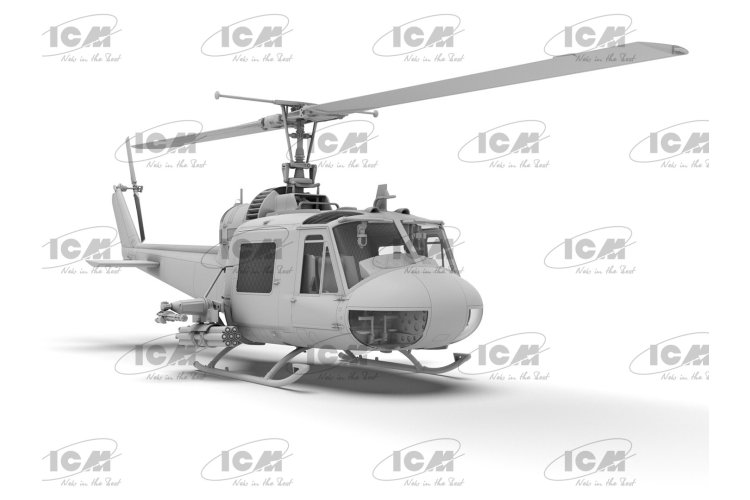 1:48 ICM 48293 Bell UH-1C Huey Gunship - Amerikaanse Aanvalshelikopter - Icm48293 4 - ICM48293