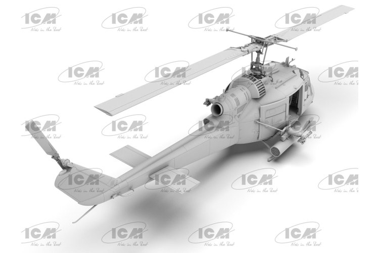 1:48 ICM 48293 Bell UH-1C Huey Gunship - Amerikaanse Aanvalshelikopter - Icm48293 8 - ICM48293