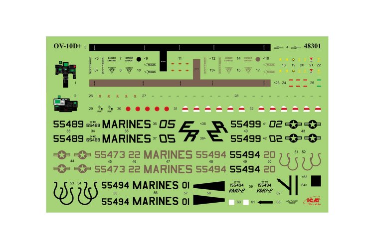 1:48 ICM 48301 OV-10D+ Bronco - US Attack Aircraft - Icm48301 4 - ICM48301
