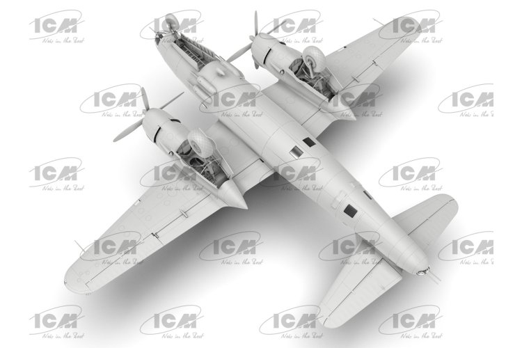 1:48 ICM 48321 Martin B-26B Marauder "Flak Bait" - 322nd Bombardment Group - Propeller Aircraft - Icm48321 5 - ICM48321