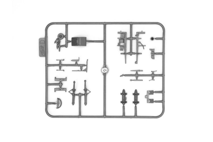 1:48 ICM 48324 Conquerors of Europe's Sky - B-26C Marauder - P-51D Mustang - Spitfire MK XVI - 3-Kits! - Icm48324 4 - ICM48324