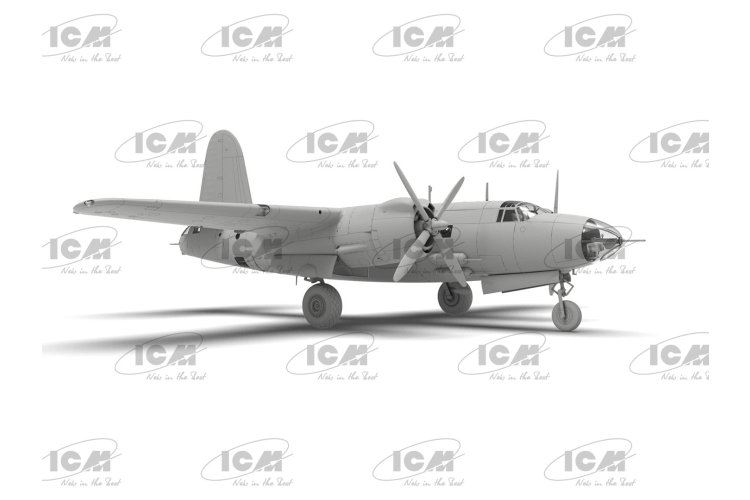 1:48 ICM 48325 B-26F Marauder - WWII Amerikaanse Bommenwerper - Propellervliegtuig - Icm48325 4 - ICM48325