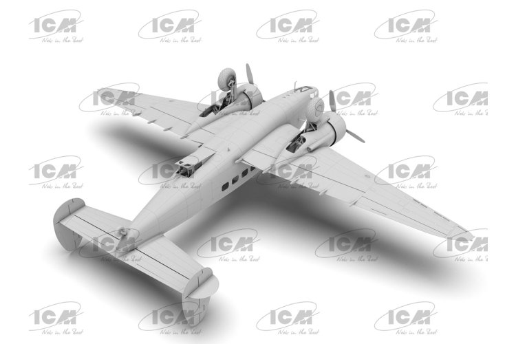 1:48 ICM 48331 Lockheed Hudson Mk.III WWII - British Reconnaissance Bomber - Icm48331 11 - ICM48331