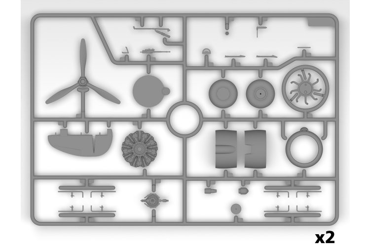 1:48 ICM 48331 Lockheed Hudson Mk.III WWII - British Reconnaissance Bomber - Icm48331 19 - ICM48331